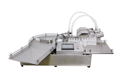 Desktop Type Penicillin Bottle Ceramic Pump Packer XQZPG-2B (Double channel)  