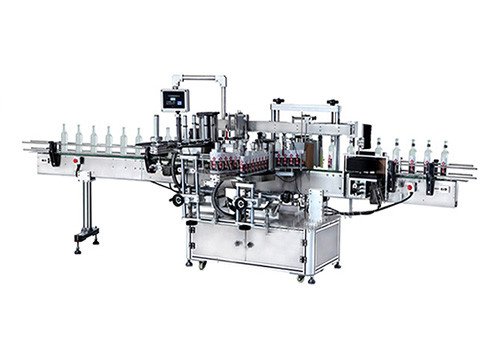 Three Sides Wine Bottle Labeling Machine GF-BR-8 