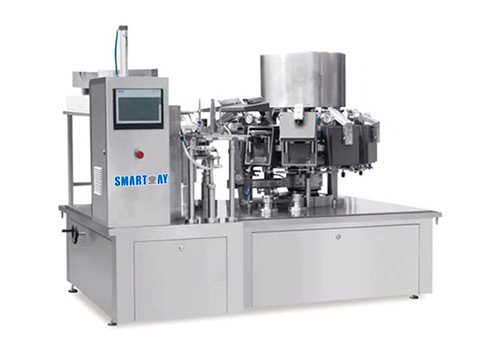 SW-120/160/200 Ротационная автоматическая вакуумная упаковочная машина для пищевых продуктов