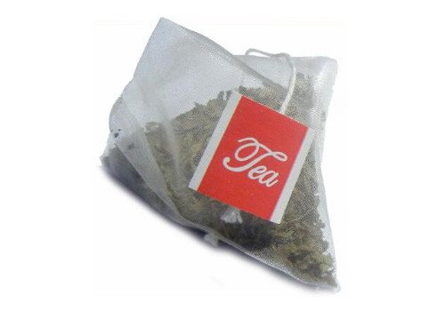 Машина GH140T для упаковки чая в пакеты пирамидальной формы с нитью и ярлычком