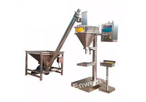 Semi Auto Powder Filling Machine Auger Metering Machine EW-50S