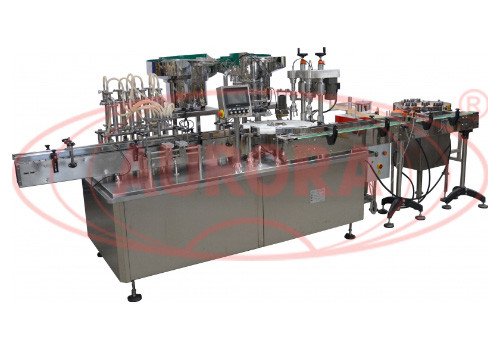 Линия розлива, укупорки и этикетировки для косметических средств (крема, гели, лосьоны) "Мастер"