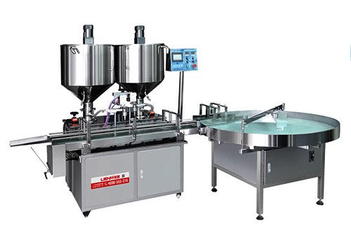 Automatic Double Nozzles Filling Machine LM-ZDGT-B 