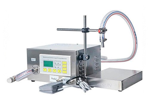 ZS-GP631W Semi-automatic Gear Pump Bottle Filling Machine