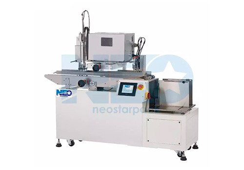 LS450PB Automatic Print and Apply Labeling system with Bag Feeder