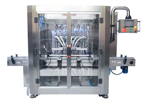 Automatic Heating 6 Piston Paste Liquid Filling Machine