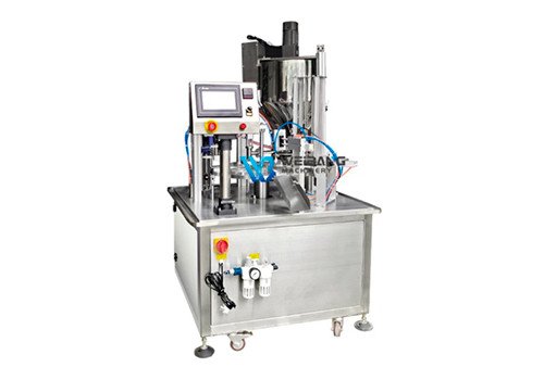 WB-FBJ Capsule Coffee Yogurt Cup Spoon Filling Machine