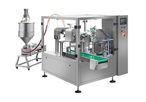 ATM-8200L Automatic Premade Pouch Filling Hand Sanitizer Packing Machine