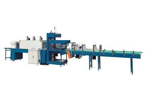 Linear PE Bottle Shrink Film Wrapping Machine MST-500