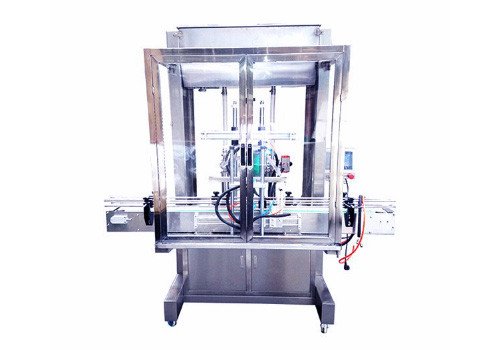 Straight Line 2-head Automatic Liquid Filling Machine 