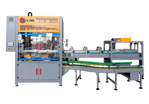 Single Chain wheel Auto Case Packer WKD-DZX-6