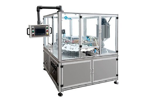 GCF-40 Автоматическая ротационная машина для наполнения и укупорки крема