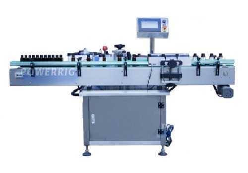 Vertical Round Bottle Sticker Labeling Machine
