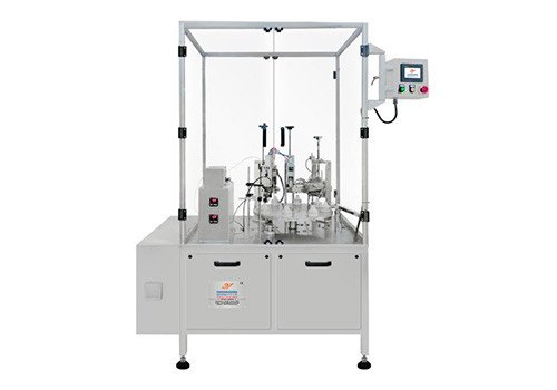 HMPL-TFS-SEMI Semi-Automatic Tube Filling, Sealing and Coding Machine