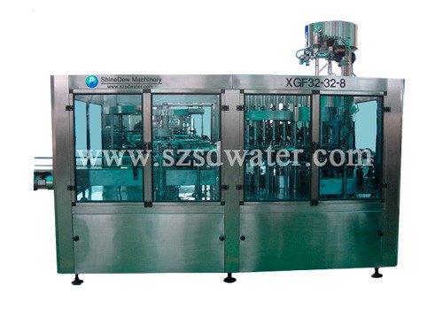 Automatic PET Bottle Beverage Filling Equipment RCGF-32-32-8