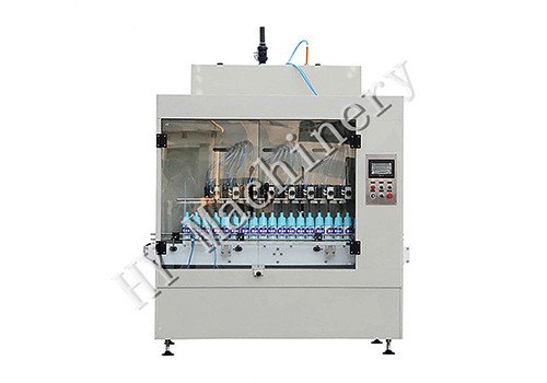 HYGF-1000A Automatic Gravity Flowing Anti Corrosive Bottle Filling Machine