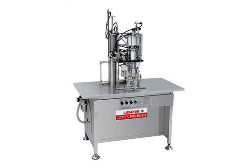 Semi-automatic Air Freshener Aerosol Can Filling Machine LM-QU 