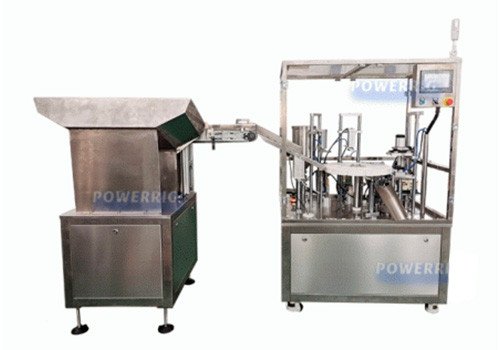 Машина для наполнения и запайки шприцев с гиалуроновой кислотой