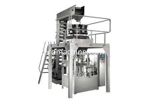 Автоматическая фасовочная машина в готовые вертикально стоящие пакеты ZD6-250 / ZD8-200 / ZD8-320 / ZD10-200