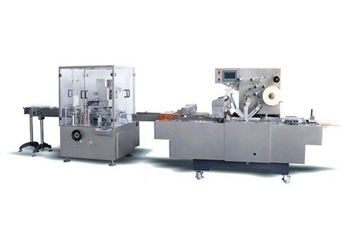 DZ / BT80P Automatic Bottle Packaging Line Cartoning