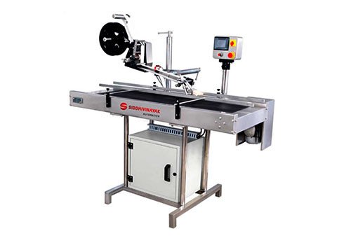 Automatic Top Bottom Labeling Machine – SVATBL