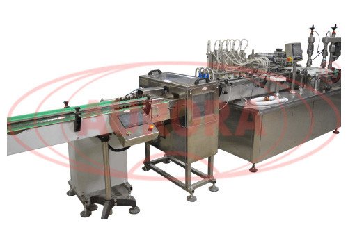 Линия мойки, розлива, укупорки и этикетировки спиртовых настоек "Мастер"