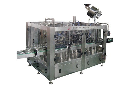 Машины серии XGYD для мойки стеклянных бутылок, розлива и укупоривания