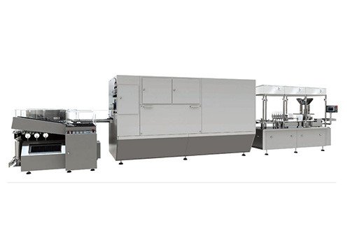 Линия розлива и укупоривания KGS10 для производства антибиотиков