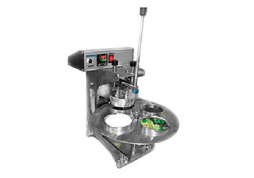Manual Sealing machine for Pre cut Aluminum lids POB-4S