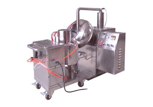 BYC-300, BYC-400 Water Chestnut Mode Coating Machine with Simple Spray Unit