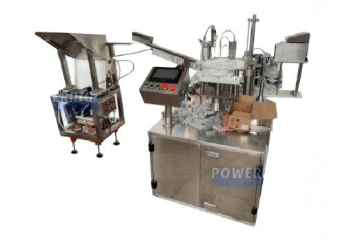 Машина для наполнения пластиковых шприцев