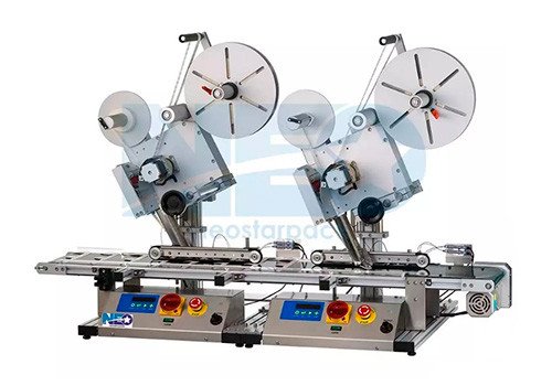 LT1252 Tabletop Two-Sided Labeler (with two label applicator)