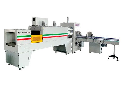 UTP-150 Shrink Wrapping Machine for Beverage Cans, Glass/Plastic Bottles and Canisters