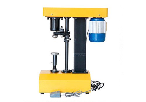 ZS-LYC160 Semi-automatic Canned Food Beer Plastic Can Seaming Sealing Machine