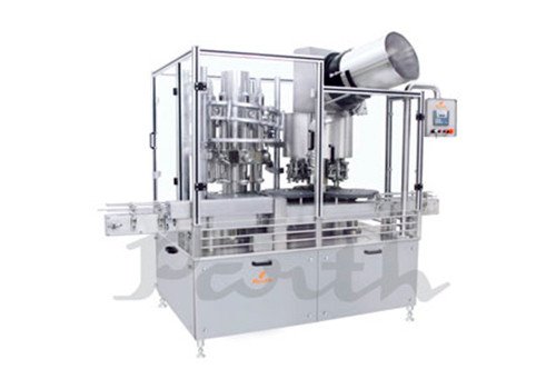 Rotary Volumetric Bottle Liquid Filling and R.O.P.P Machine PRFS-16/12