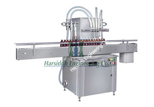 Liquid Bottle Filling Machine - Volumetric Bottle Liquid Filler HLBF-60