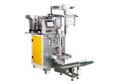 Automatic 1 ~ 3 Hoppers Hardware Fittings Counting and Packing Machine