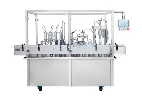 Automatic Dropper Bottle Filling & Cap Screwing Machine C4DY-2