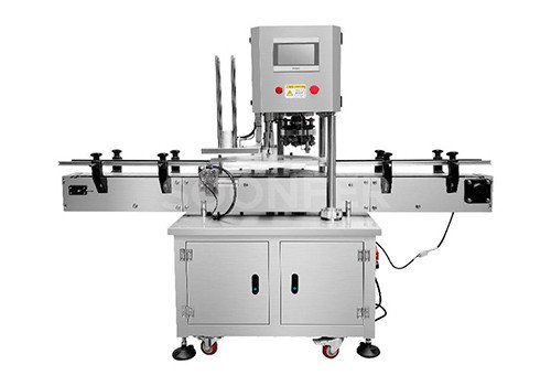 Автоматическая сервомашина для запечатывания пластиковых и алюминиевых банок SF-G2S
