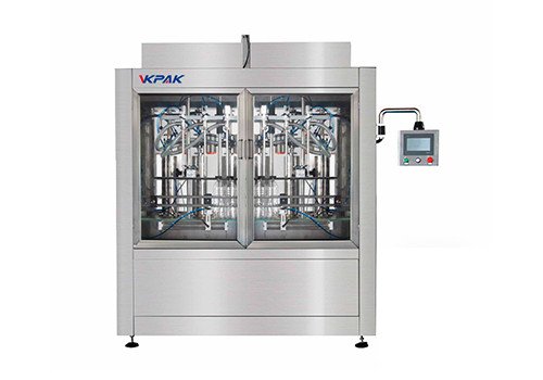 Автоматическая разливочная машина соусов поршневого типа