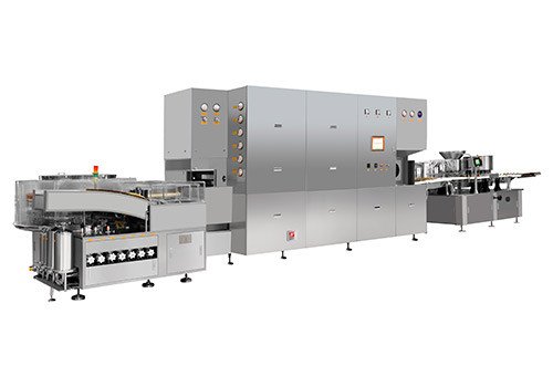 Линия для мойки, сушки, наполнения и укупорки флаконов для оральных жидкостей