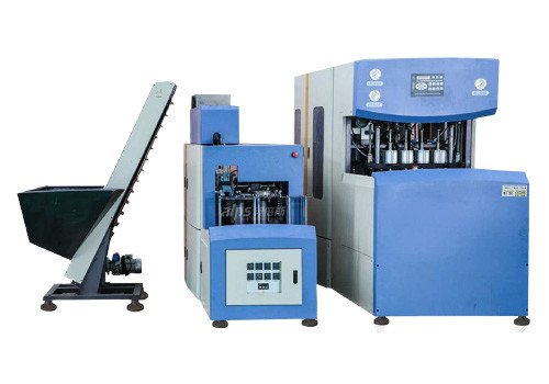 Semi Automatic 4 Cavities PET Bottle Blow Moulding Machine SA04B