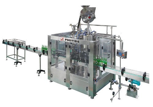 Машины розлива и укупоривания пива под давлением серии PCGY 2 в 1