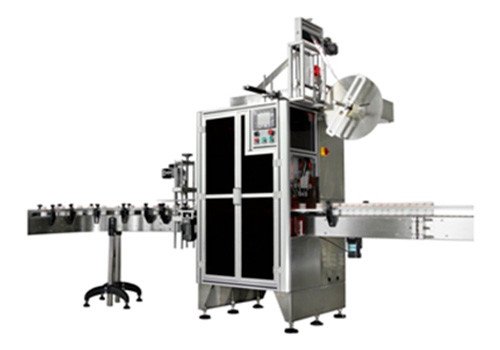 Машина для нанесения термоусадочной рукавной этикетки