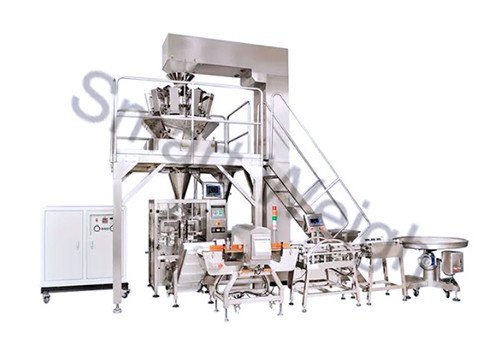 Вертикальная упаковочная система с мультиголовочным весовым дозатором SW-PL1