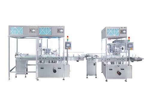 Filling Line into Vials CJ-210S+CJC-450