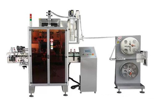 Mineral Water Overall Bottle Shrink Sleeve Labeling Machine HTB-600