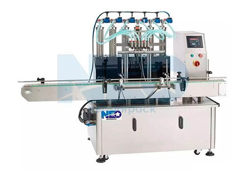 FP4300 Automatic 6 Nozzles Piston Filler