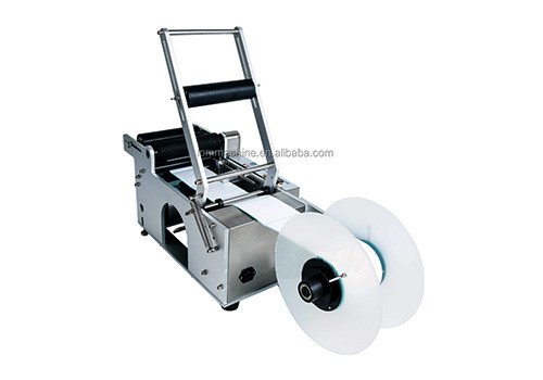 Semi-Automatic Plastic Bottle Label Applicator