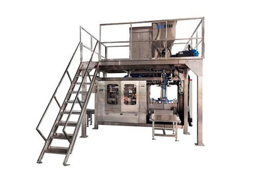 Vacuum Powder Packing Machine with Bottom-up Filler GW-450